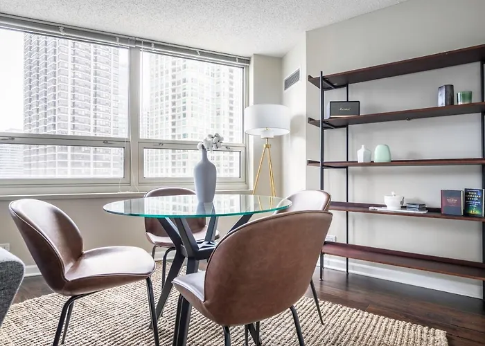 Apartment River N 2br W Gym Wd Nr Magnificent Mile Chi-160