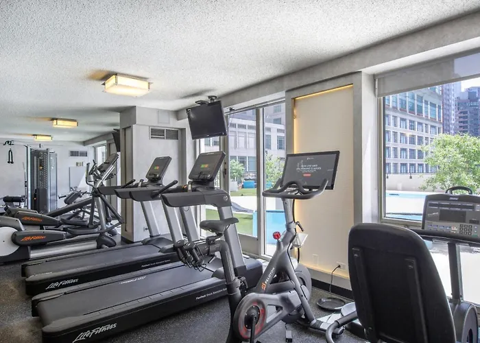 River N 2br W Gym Wd Nr Magnificent Mile Chi-160 Apartment