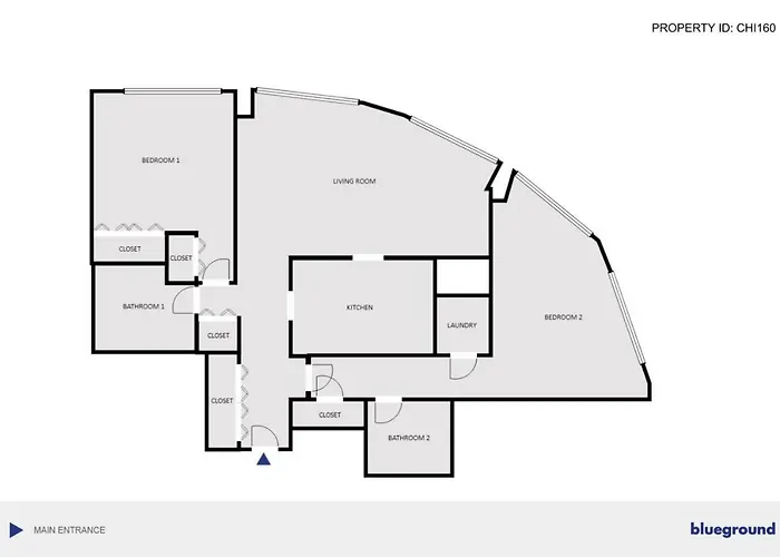 River N 2br W Gym Wd Nr Magnificent Mile Chi-160 *