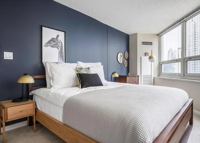 Apartment River N 2br W Gym Wd Nr Magnificent Mile Chi-160 Chicago